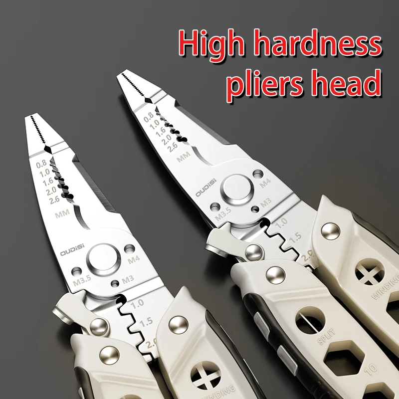 Multifunctional Wire Stripping Pliers, Special For Electrician, Wire Stripping Tool, For Winding Cutting Wire image 3