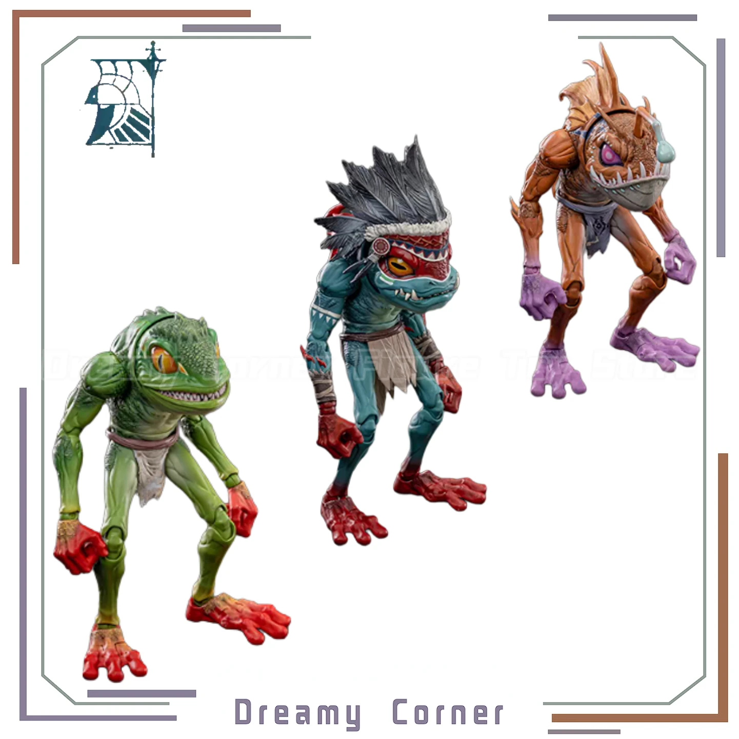 

【In Stock】Original Mithril Action GREY KNIGHI NO.01 02 03 Abyssal Archer Wave Chief Bladewave Defender 1/10 Action Figures Toys