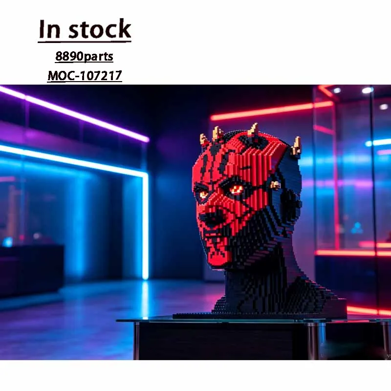 MOC-107217 Classic Movie Series Character Brick Model - 8890 Parts, Creative MOC Toy for Boys and Kids, Birthday Gift