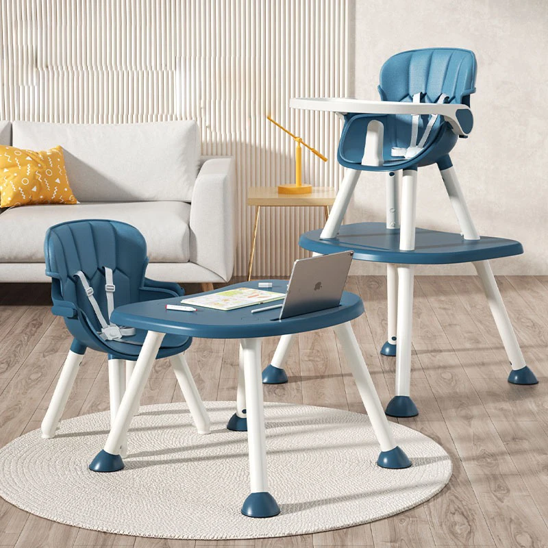 

Playing Table New Product Children Foldable Plastic Dinning Baby High Chair Study Table and Chairs Party Set