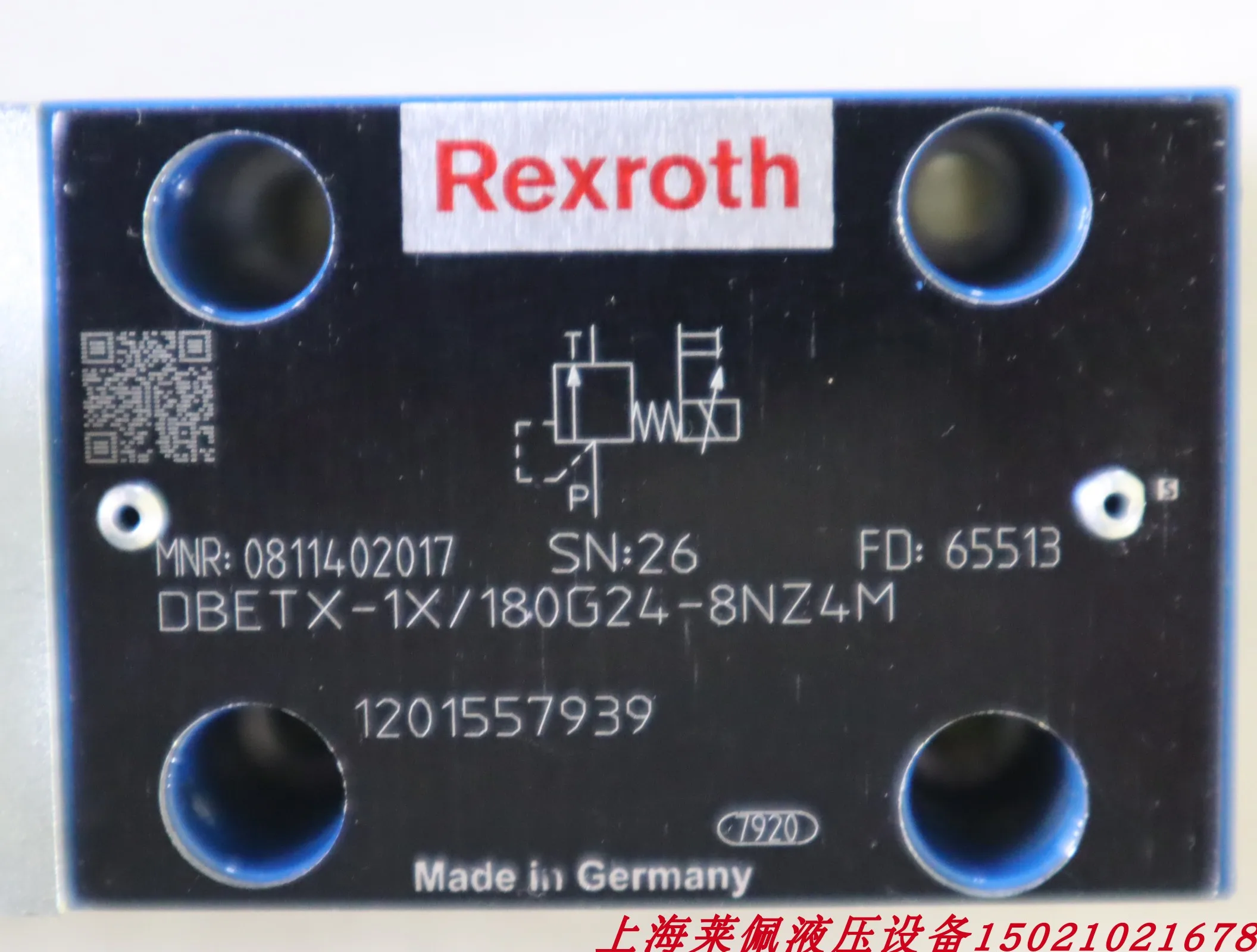 0811402026 Proportional Relief Valve DBETX-1X/180G24-8NZ4M-34 Rexroth REXROTH