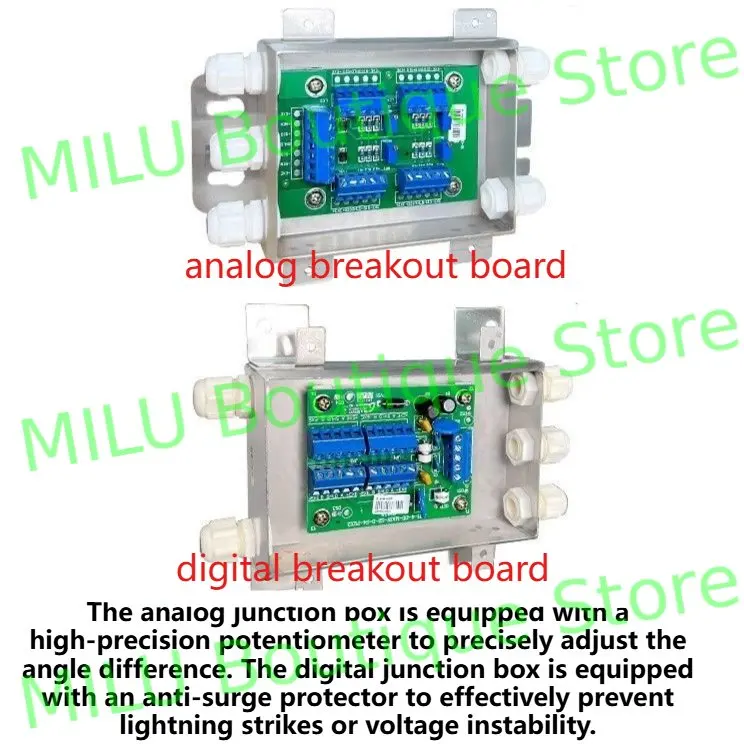 Anti Water Junction Box Weight Bridge Truck Floor Die Casting 4/6/8/10 Wire Weighing Scale Load Cell Sensor Adapter