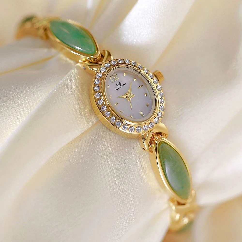 2025 Reloj de pulsera elegante de diseño Vintage para mujer, relojes de cuarzo con esfera pequeña de lujo, reloj informal de moda para mujer