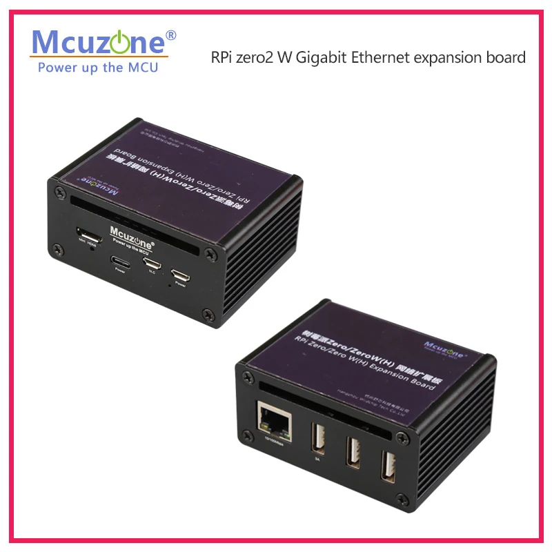 Imagem -03 - Placa de Expansão Raspberry Pi-gigabit Ethernet Hub Usb para Ethernet Usb Hat Tipo-c Zero Rj45 w