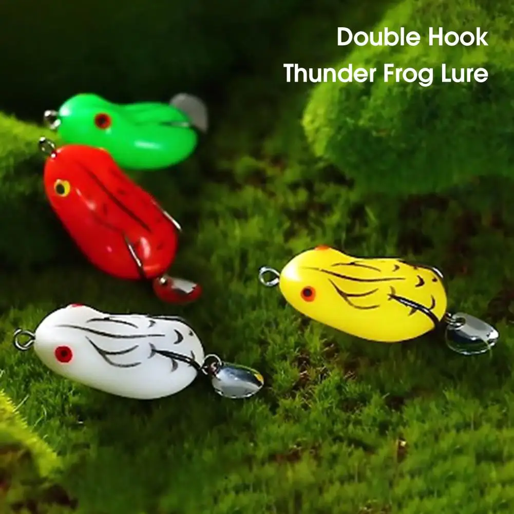 4.2cm-8g/5cm-14g Small Frog Shape Fake Fishing Lure Fake Bait Topwater Wobblers Artificial Bait For Bass Catfish Fishing Tools