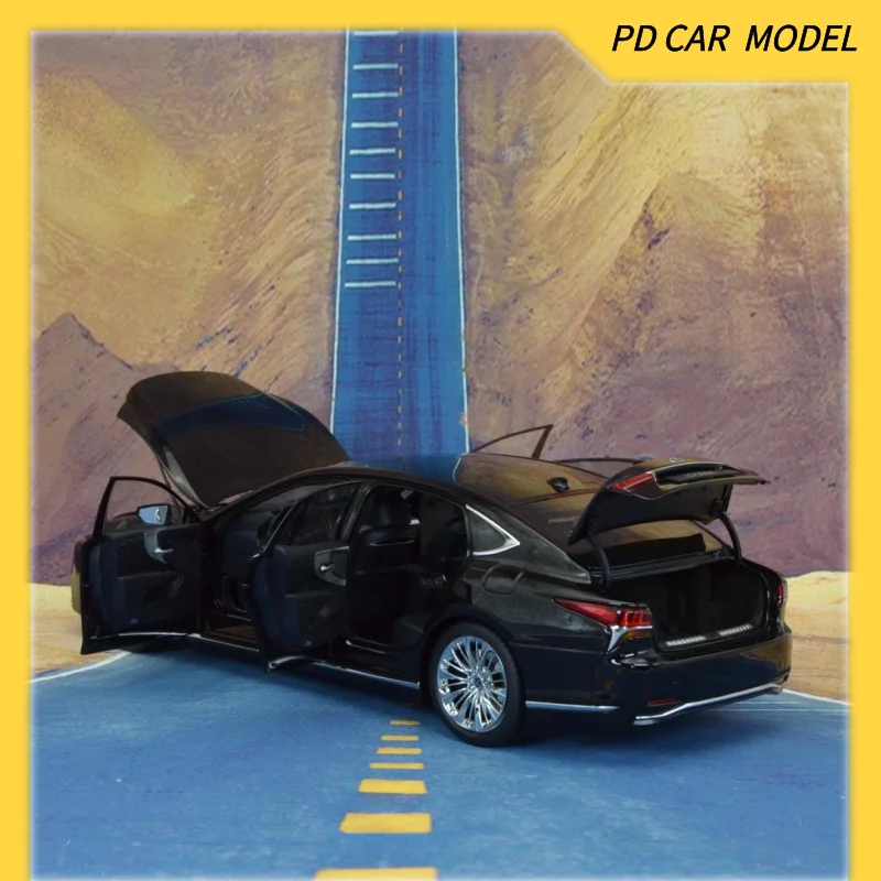 AUTOART Collectible 1:18 Scale Model for LEXUS LS500H SONIC BLACK Gift for friends and family