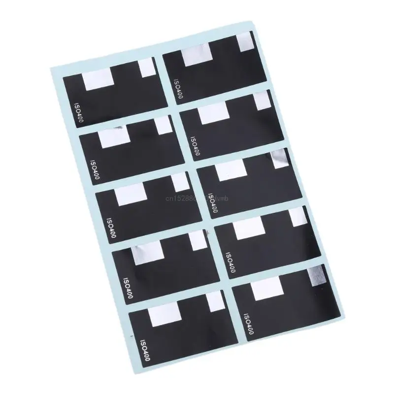 10Pcs Sticker 135 Film Pack Film Cassette Coded Sticker for ISO50 ISO100 ISO160 ISO200 ISO250 ISO320 ISO400 ISO500