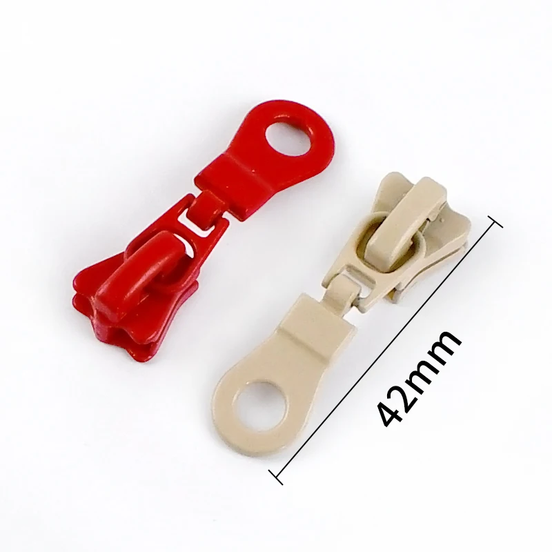 5/10/20 قطعة ميتي 5 # الراتنج سستة رئيس اللون البريدي المنزلق السوستة استبدال عدة الملابس ديكور السحابات إصلاح أطقم DIY الخياطة التبعي #3