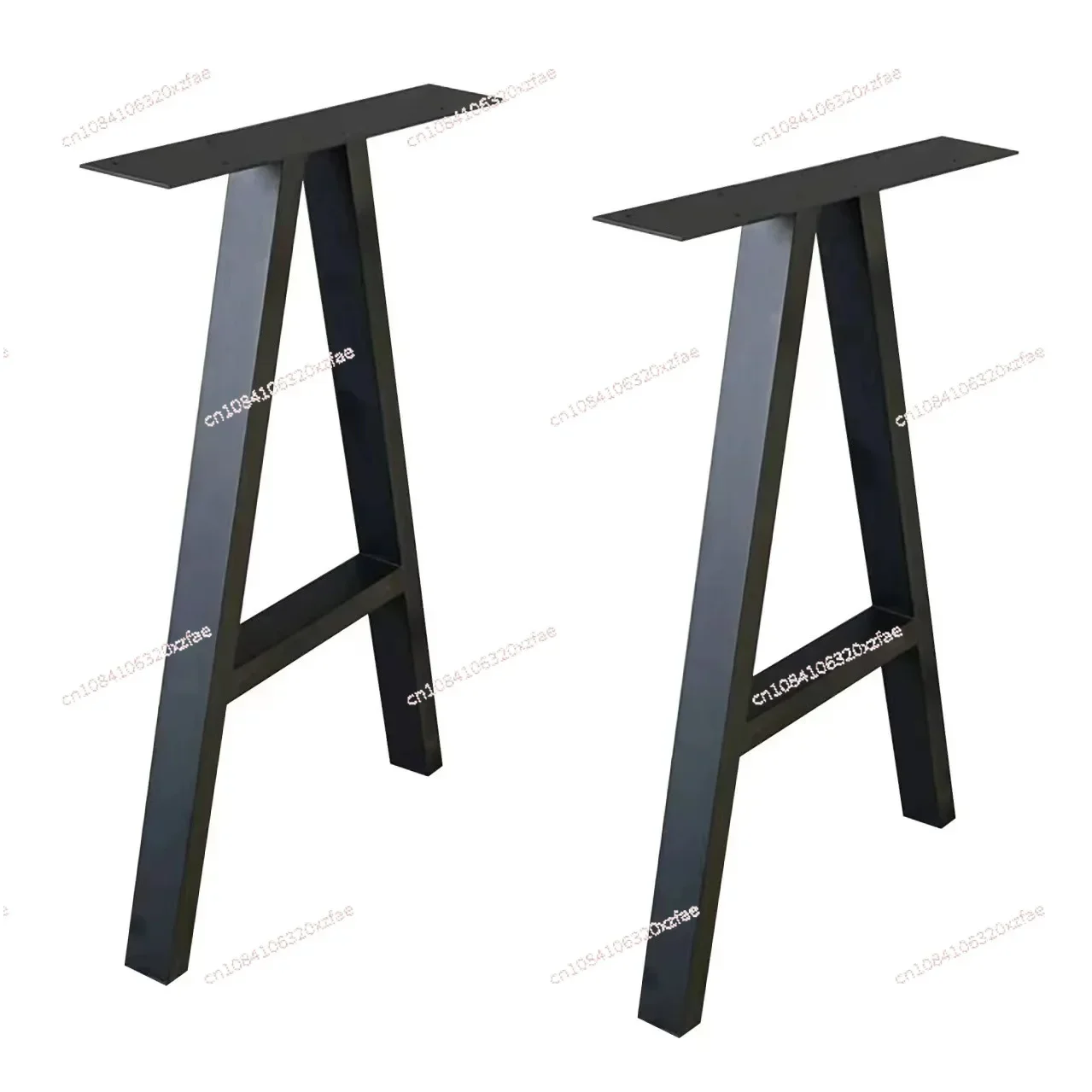 Desk foot metal table legs bar stand wrought iron table legs wooden board support desk iron shelf simple coffee table