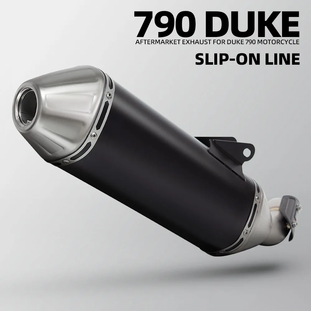 

For Duke790 Duke890 790Duke 890Duke Motorcycle Exhaust Tail Tube Slip on Line Motorbike Escape Kit Muffler with DB Killer