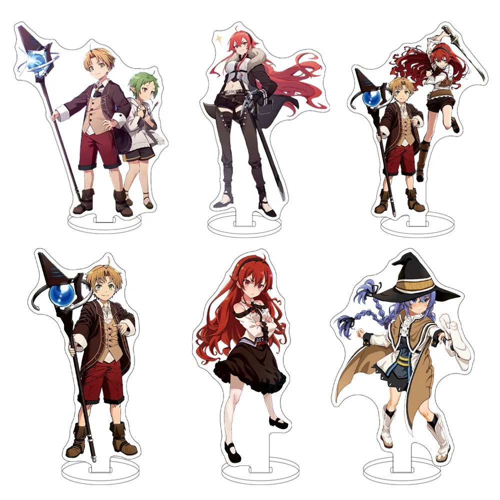 Anime Mushoku Tensei: Jobless Reincarnation Ⅱ Sylphiette Acrylic Stand Figure Collection Desktop Decor Cosplay for Fans Gift