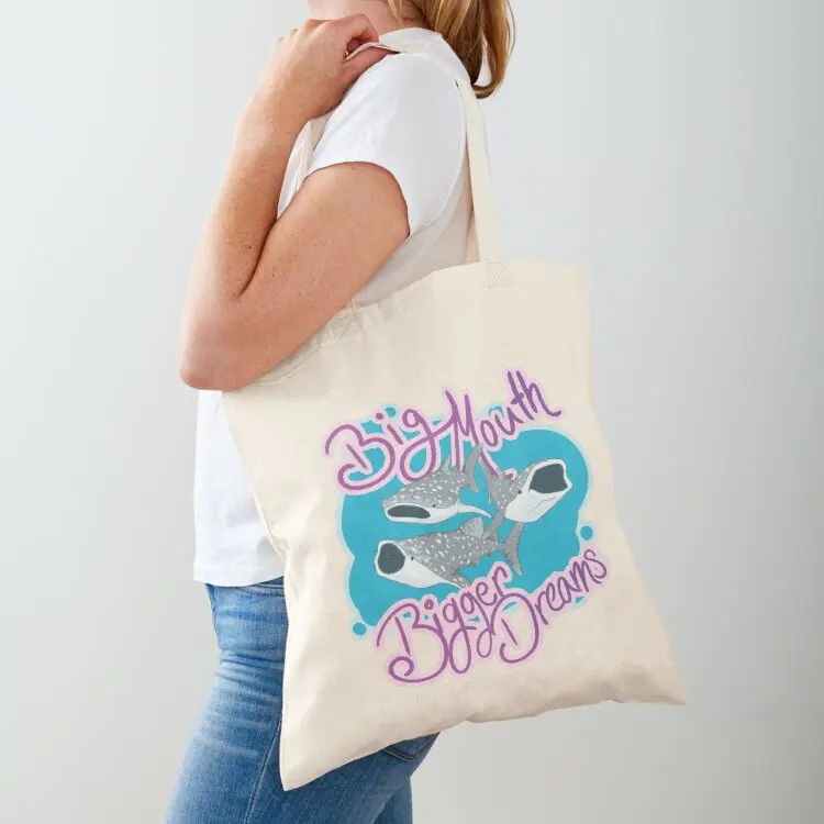 

Big Mouth, Bigger Dreams Tote Bag shopping bags foldable the tote bag tote bag screen Women's bags