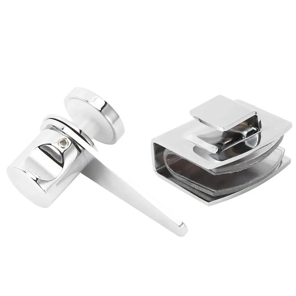 

Стеклянная дверная защелка, замок для ванной комнаты, душевая комната, болты, фурнитура для ворот, регулируемая защитная застежка