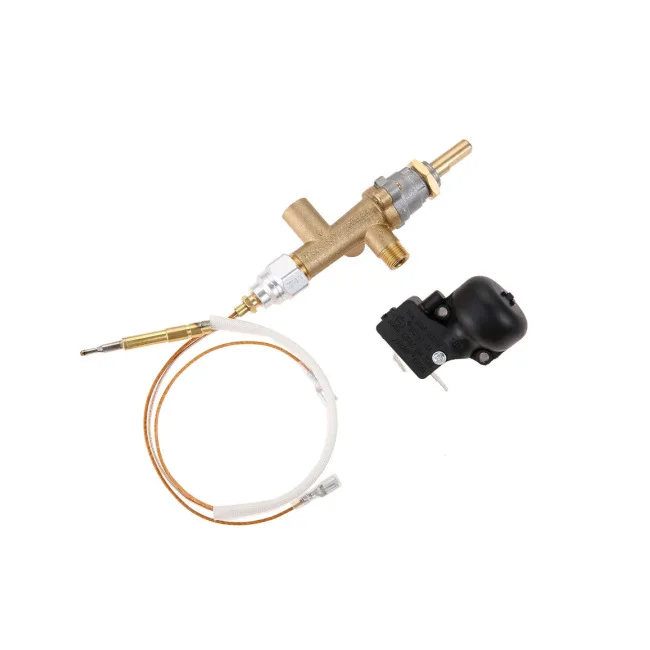 

Предохранительный клапан управления пожарной ямой, запасные части комплекта предохранительного комплекта обогревателя, с термопарой и самоспускным выключателем,