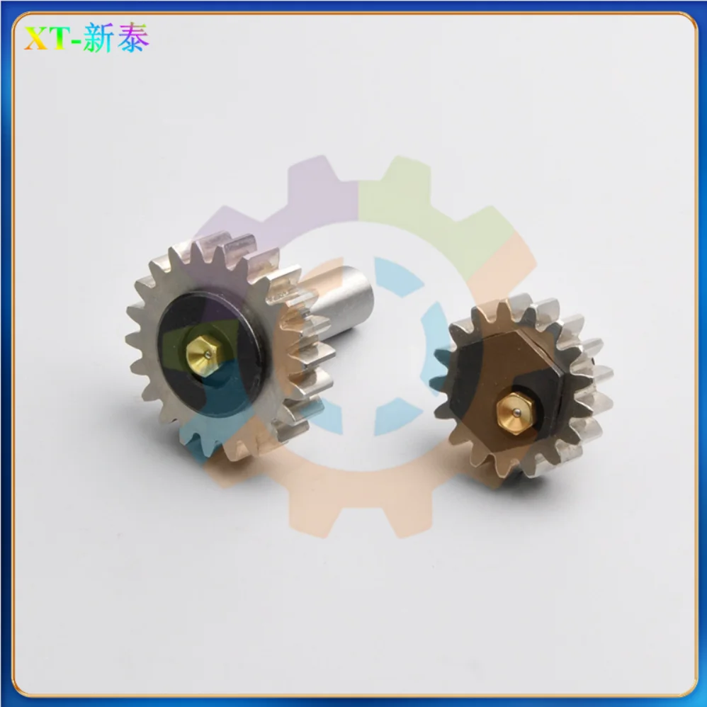 

Best Quality 1 pair For Heidelberg printing machine accessories Heidelberg CX102 alcohol gear gear shaft 22 teeth 17 teeth gear