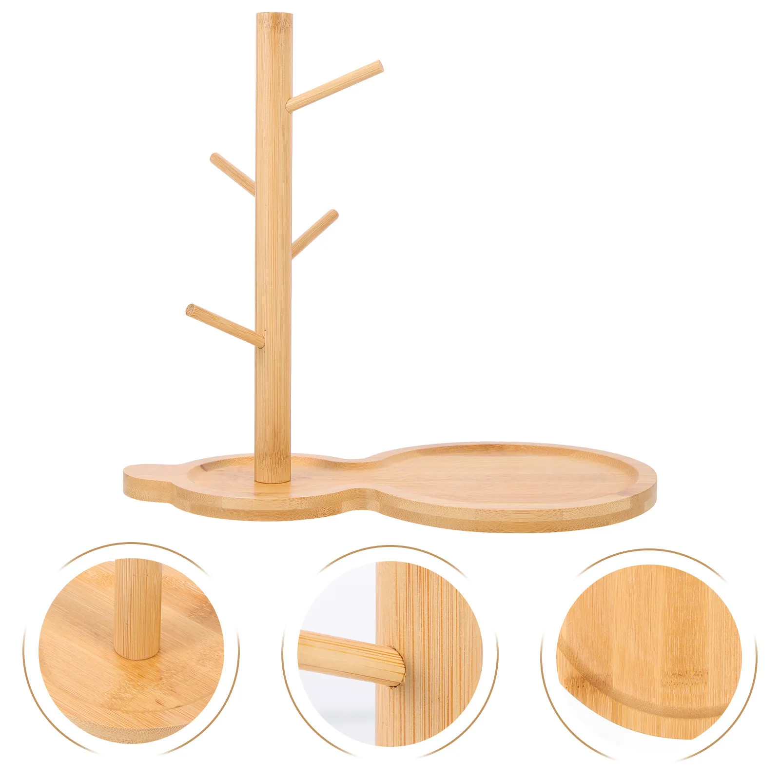 

1pcs Display Stand Wooden Earring Necklace Holder Bracelet Organizer Storage Tray For Jewelry Rack Earrings Necklaces Bracelets