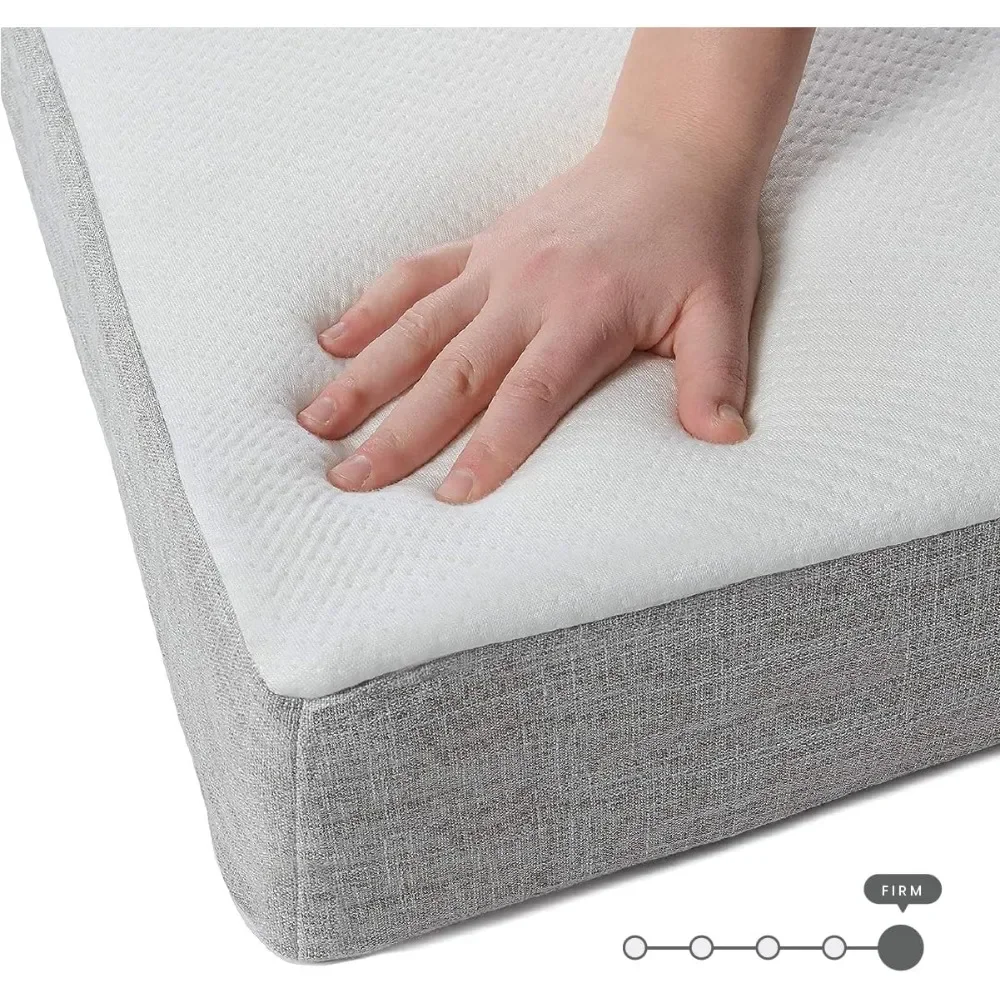 Matelas de lit superposé. 5 po. Matelas en mousse à mémoire de forme pour lit superposé, lit de jour,  gigogne ou pliant