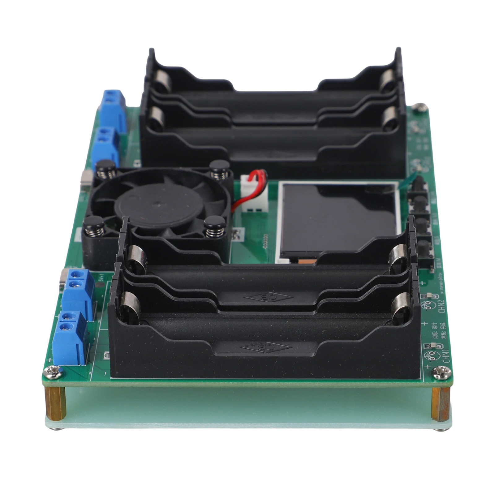 وحدة قياس جهاز اختبار البطارية Hoom Kitchen 4-قناة الطاقة التراكمية شاشة ديجيتال التفريغ الداخلي الجديد