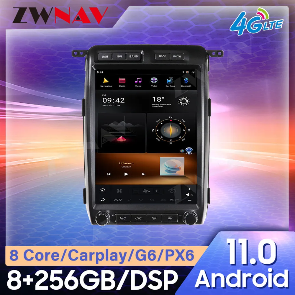 Car Radio For Ford F150 2009-2014 Android Car GPS Navigation Multimedia Player Car Radio Player Head Unit Player