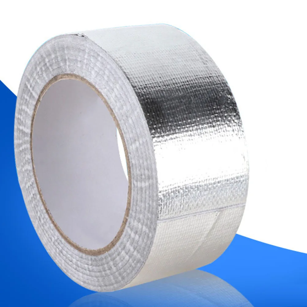 

25M Aluminum Foil Heat Insulated Tape 200°C High Temperature Resistant For Car Motorcycle Exhaust Wrap Downpipe Shield