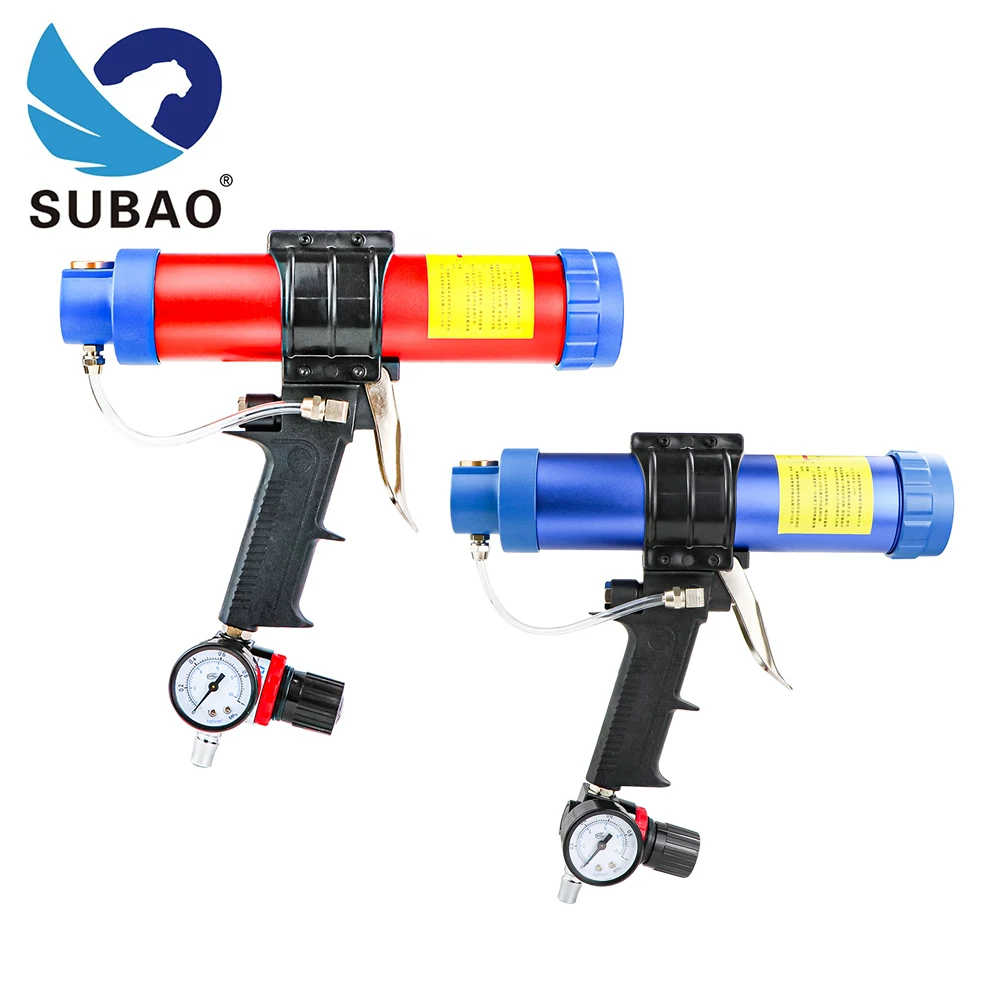 310 Ml Pneumatic Air ปืนกาว,กาวปืนเครื่องมือปรับความดันปืนกาวใช้สำหรับอ่างอาบน้ำและ Aquarium Grouting เครื่องมือ