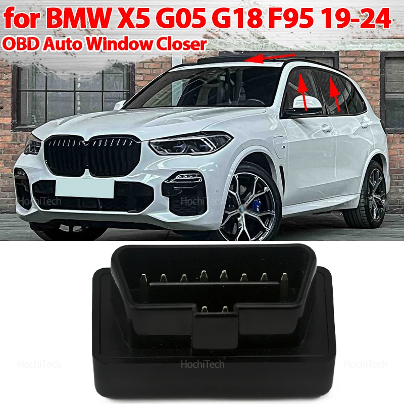 

Car OBD Remote Control Power Automatic Window Glass Rewinder Controller for BMW X5 G05 G18 F95 2019 2020 2021 2022 2023 2024