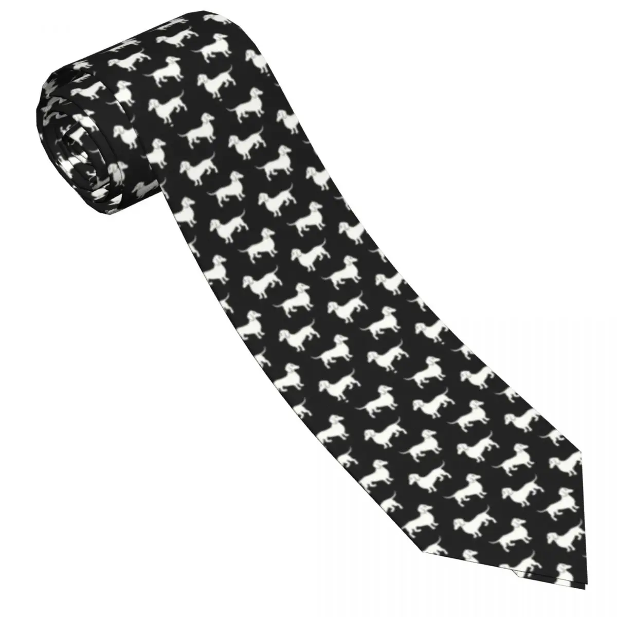 

Animal Dog Doodle Tie Dachshund Wedding Neck Ties Retro Trendy Neck Tie For Male Pattern Collar Tie Necktie Gift Idea