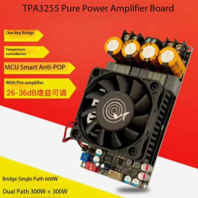 

Аудиоаксессуары ZK-3002: Цифровой усилитель высокой мощности TPA3255, стерео 300 Вт x 2, мостовой режим одной кнопкой, моно 600 Вт