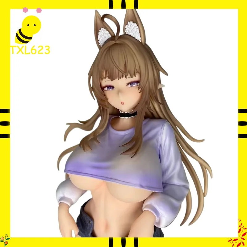 

Фигурка девушки-кролика Раби, масштаб 1/4, 45 см, статуэтка GK, эльфийская, из смолы, аниме, коллекционная, декоративная, подарок