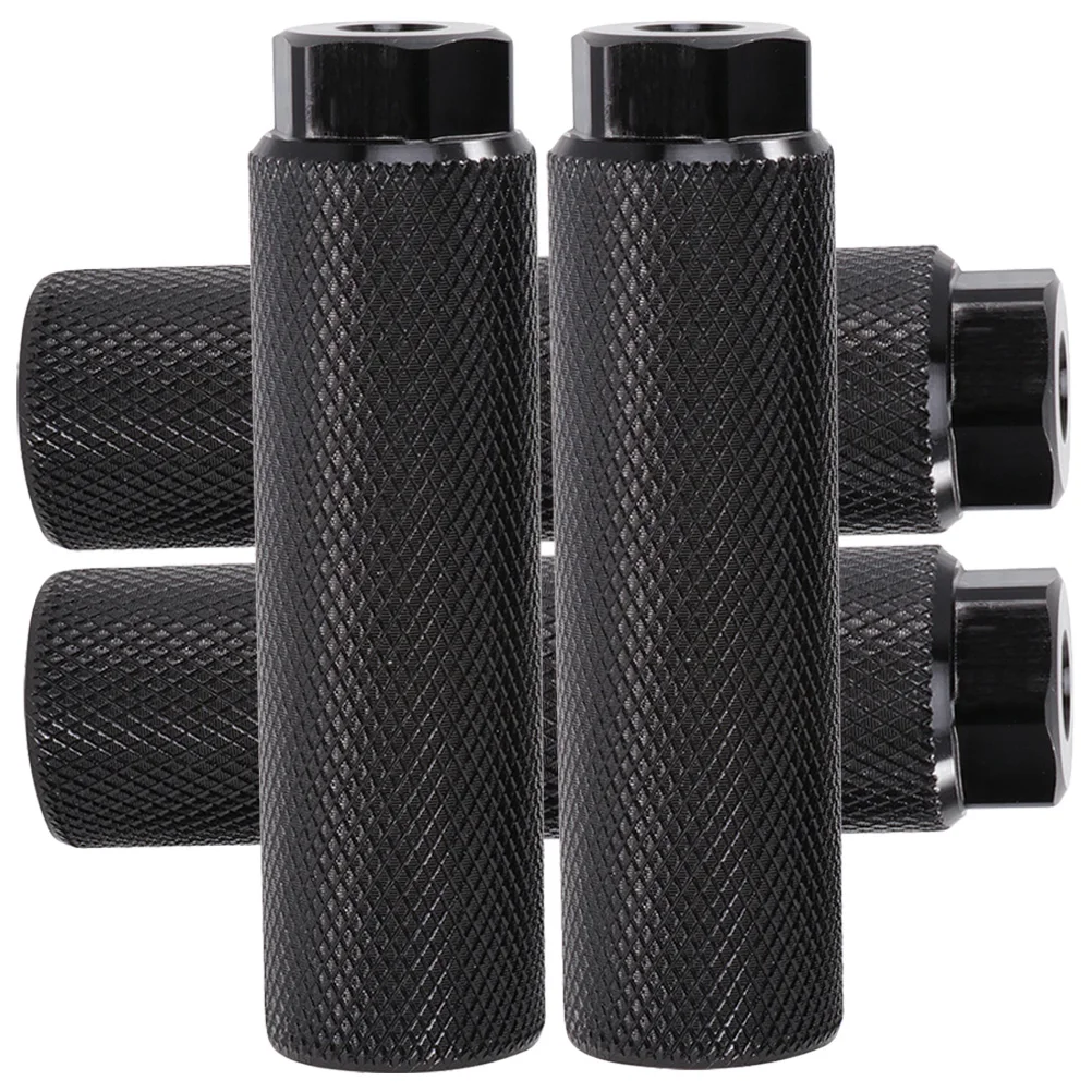 

4pcs Aluminum Alloy Bike Pegs Foot Anti Skid Compact Cycling Supplies Durable Pegs For Mountain Bicycles