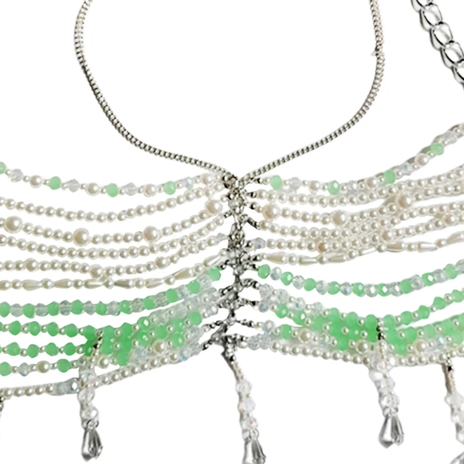 Body Chain Bra Chain Unique Bikini Jewelry for Cosplay Masquerade