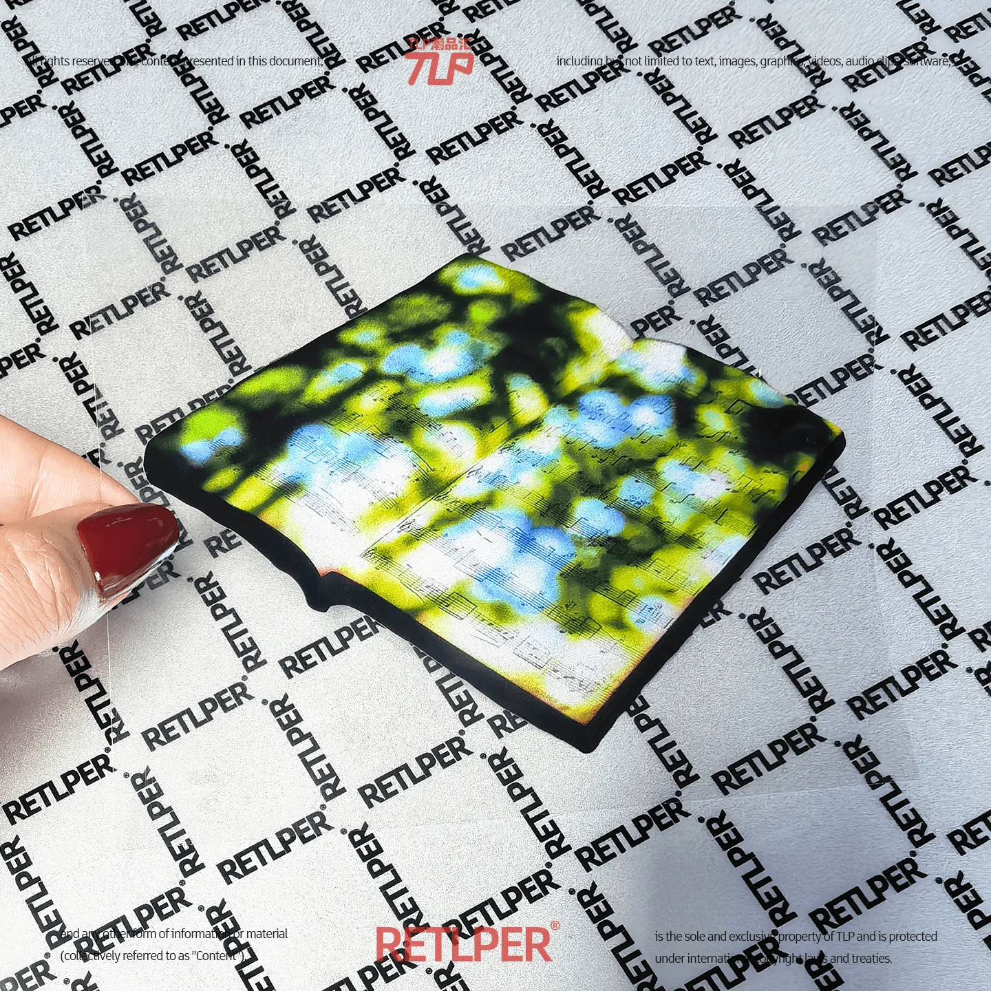 Retlper Reflective Car Sticker Original Sunny Shade Tree Musical Score Waterproof Flat for Car/Moto
