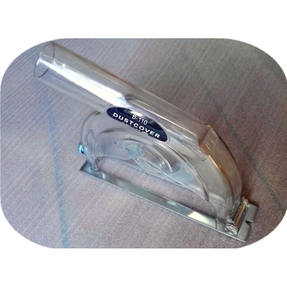 Cubierta de polvo de corte transparente para amoladora angular de mano de 4/5 pulgadas y hojas de sierra de 3/4/5 pulgadas, cubierta de taza a prueba de polvo