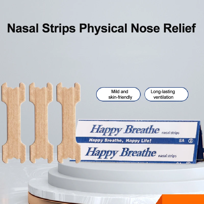 10-50PCS Breath Nasal Strips Right Aid Stop Snoring Nose Patch Good Sleeping Patch Product Easier Breath Random Pattern