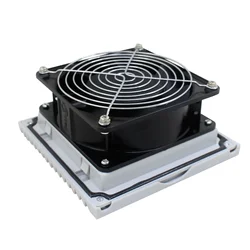 92x92/122x122/175x175mm 220V Cabinet Cooling Fan for Filter Panel Exhaust Blower Ventilation Filter Shutters Cover Cooling Fan