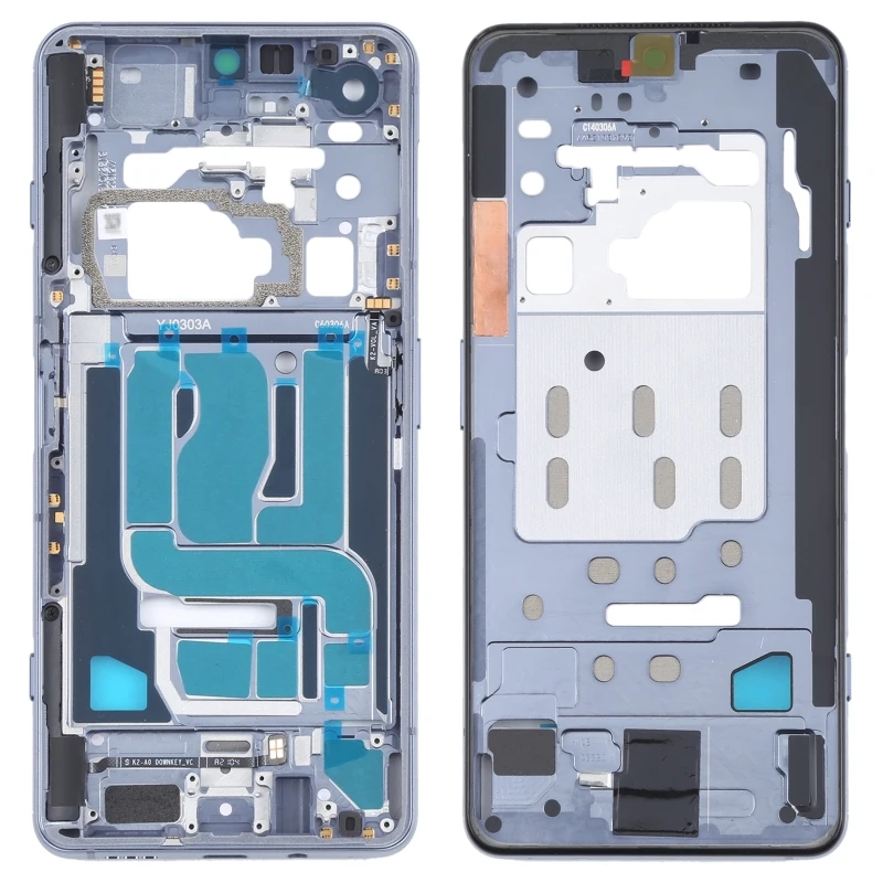 Front Housing LCD Frame Bezel Plate for Xiaomi Black Shark 4 / Black Shark 4 Pro SHARK PRS-H0, SHARK PRS-A0