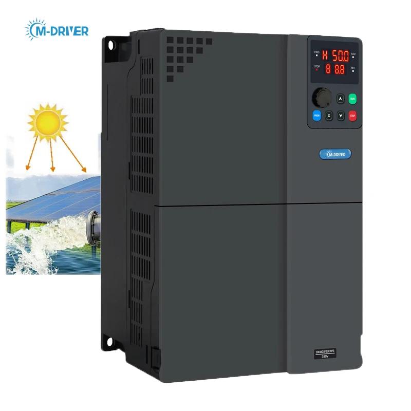 

Гибридный инвертор для солнечных насосов M-Drive 37 кВт, VFD, с входом DC/AC