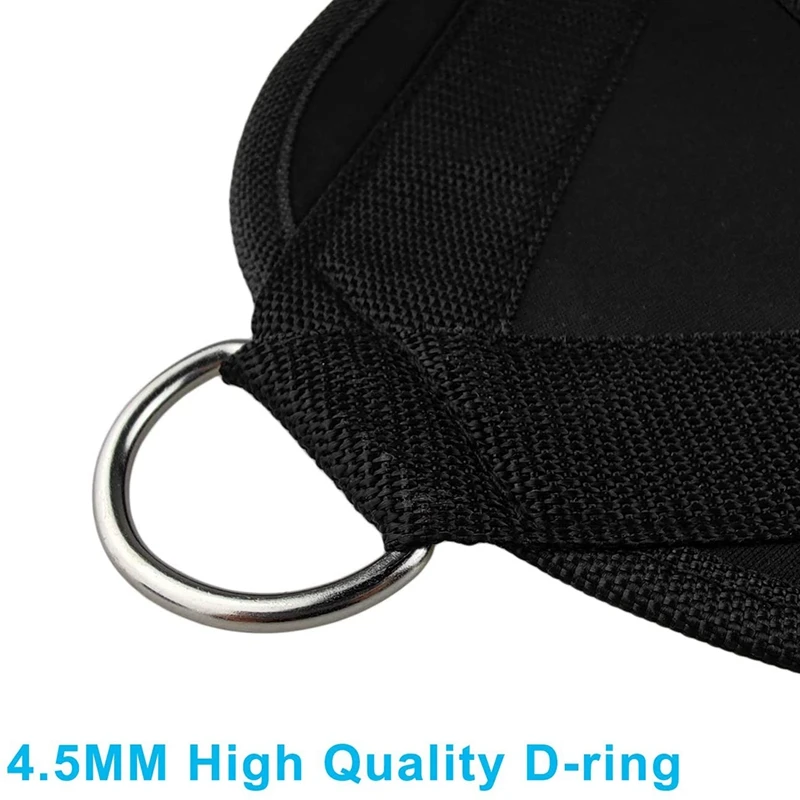 New-Abdominal Crunch Harness Straps,Back Exercise Pulling Harness Shoulder Strap,V-Shape Crunch Belt For Cable Machine