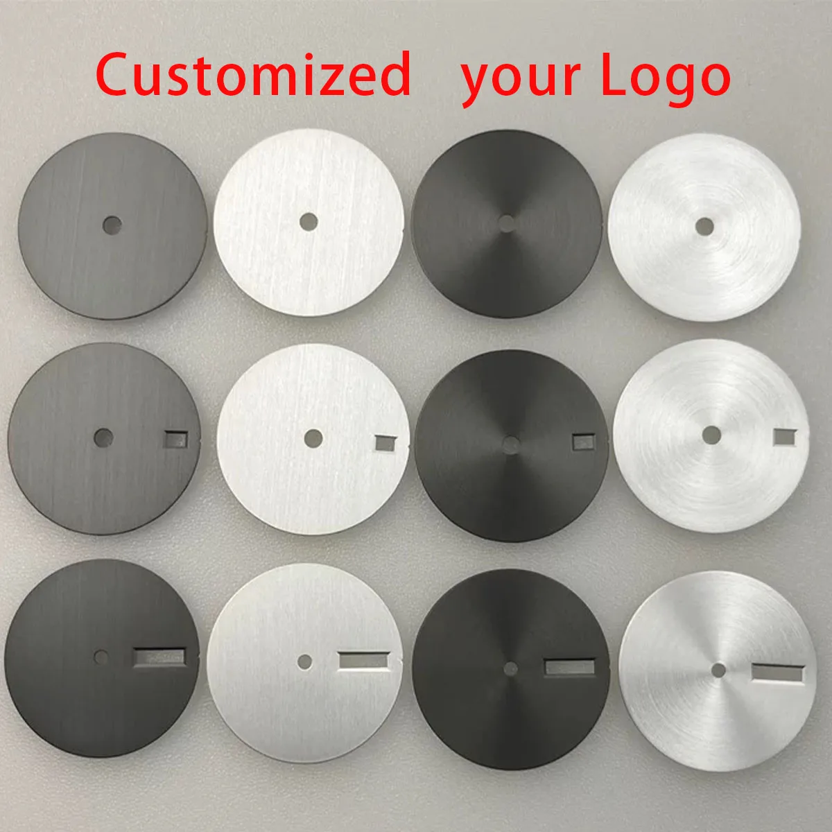 Customized logo 28.5mm NH series 35/36 blank dial suitable for NH series 35/36 movement watch accessories