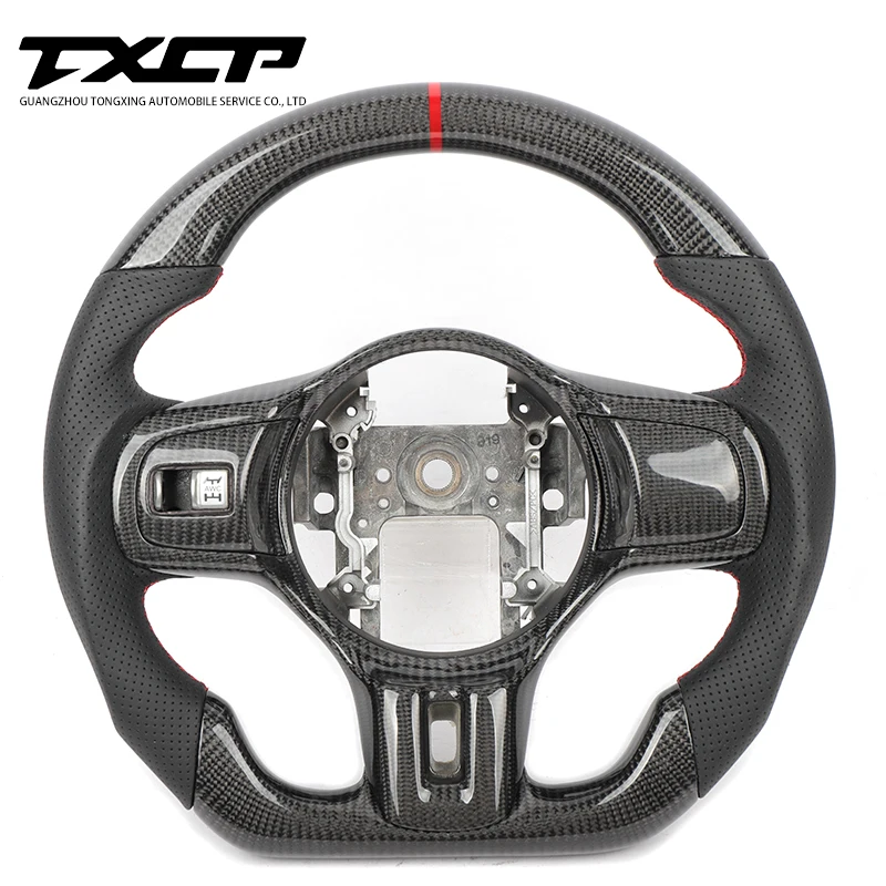 Custom Carbon Fiber Steering Wheel Fit for LANCER EVO 7 8 9