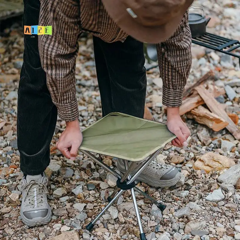 

A12E-Camping Chairs Folding Ultralight Foldable Hiking Mini Chair Outdoor Travel Fishing Chair