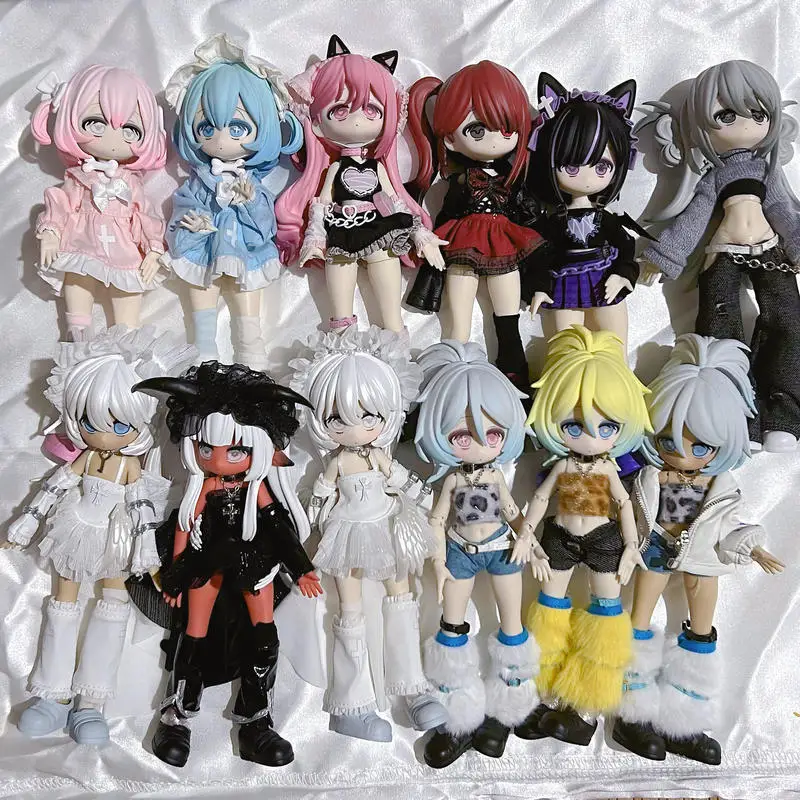 

10000 Escapes Plans Bjd Runs Towards Free Crazy Pretty Movable Joint Desktop Decoration Collection Surprise blind box