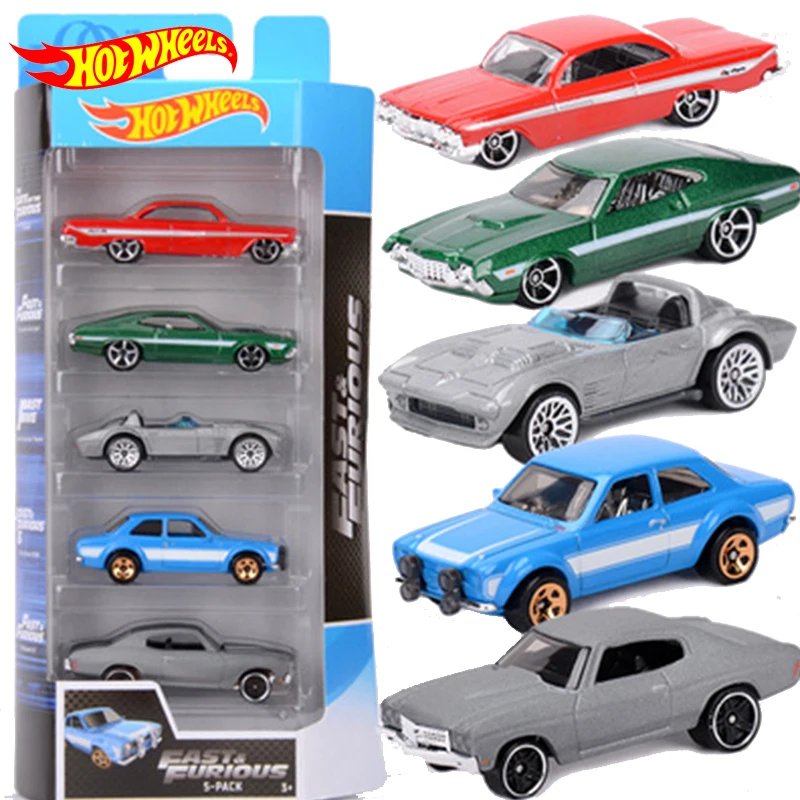 Original Hot Wheels Fast and Furious Car Premium Diecast 1/64  Kid Boy Toys for Children Birthday Gift Collection Movie Replicas