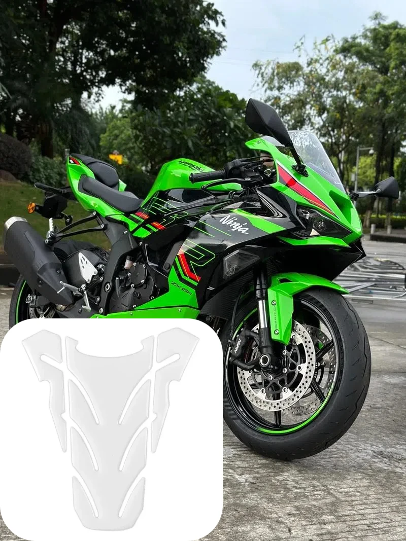 

3D motorcycle accessories gas fuel transparent tank pad sticker decals motorbike protector for Yamaha Suzuki Honda KTM Kawasaki