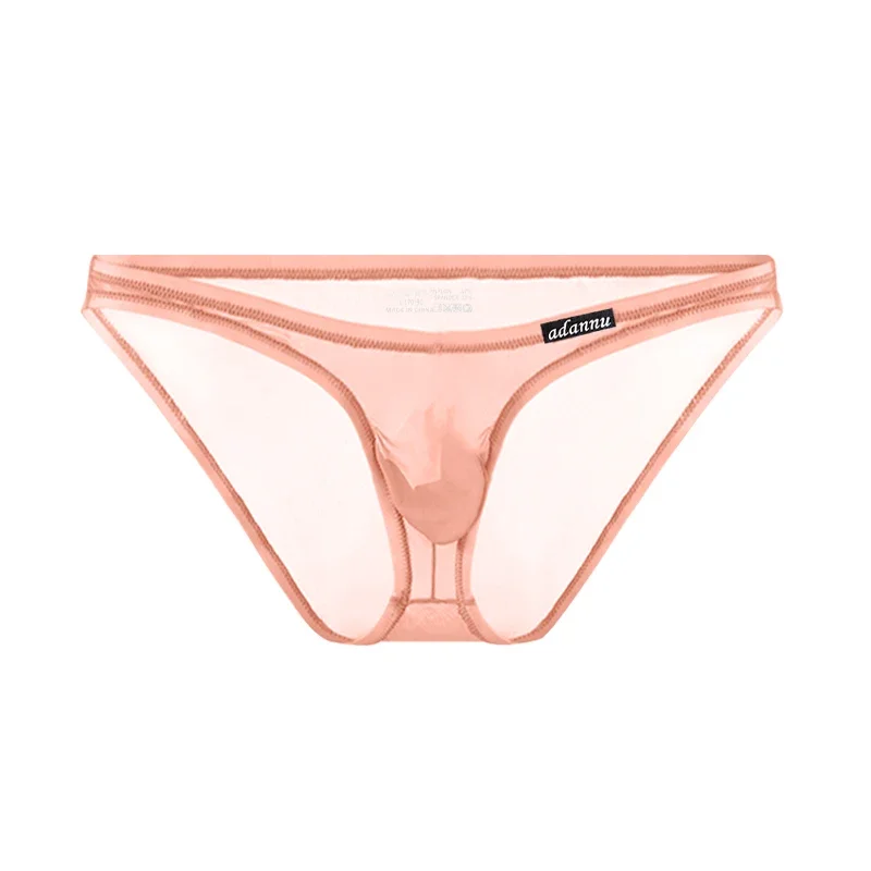 

Summer Ultra-thin Men Briefs Transparent Mesh Men's Panties Sissy Slips Underpants Male Breathable Thong Pants