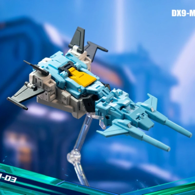 En STOCK transformación DX9 DX9-Mini 03 Mini-03 Brainstorm Warrior Mini figura de acción Robot juguete para regalo