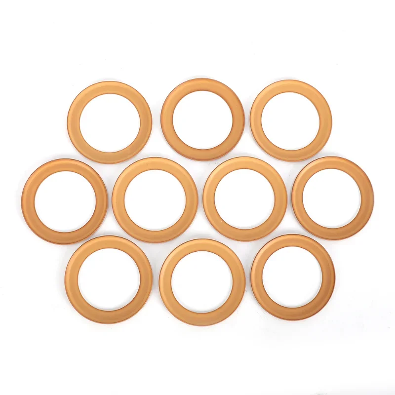 Suitable for 1100w Oil-free Silent Air Compressor Accessories 48 X 68 X 1.0 Mm, 10 Pieces Pump Piston Ring Rubber Insulation