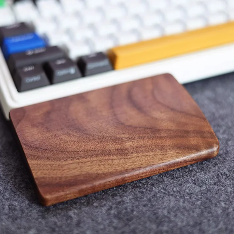 Walnut Wooden Keyboard Wrist Rest  Ergonomic Office Gaming PC Desk mouse Handguard Wrist Pad Support protector hand  Wrist Rest