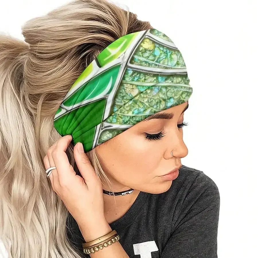 

Printed Multi-Functional Headband For Women And Men Soft Elastic Sports Yoga Hiking Outdoor Use