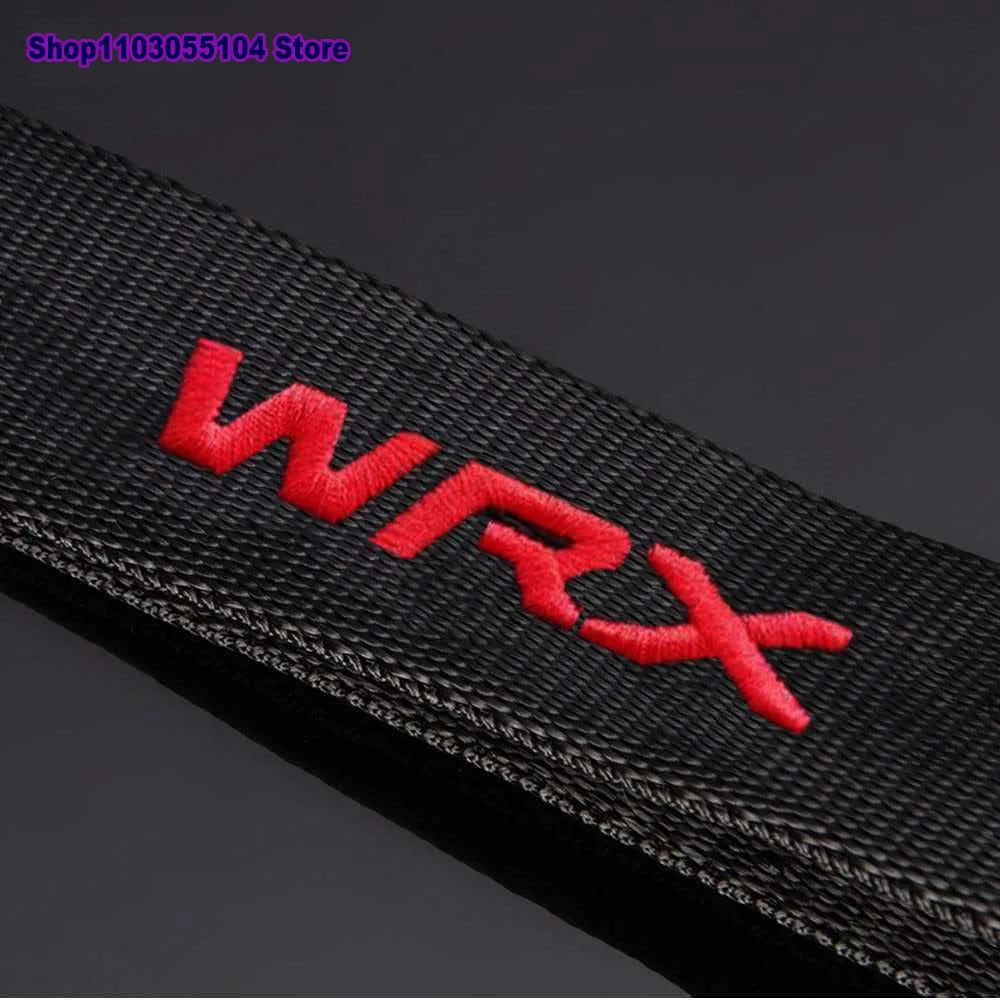 Nylon-Schlüsselanhänger im Stickerei-Stil für Subaru WRX – Detail 2